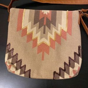 Maurices Crossbody Aztec Pattern